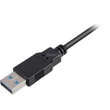 Sharkoon USB 3.2 Gen 1 Verlängerungskabel, USB-A Stecker > USB-A Buchse schwarz, 2 Meter