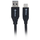 Sharkoon USB 3.2 Gen 2 Kabel, USB-A Stecker > USB-C Stecker schwarz, 0,5 Meter