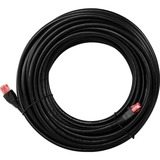 goobay CAT.6 Outdoor-Patchkabel U/UTP schwarz, 10 Meter