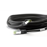 goobay CAT 8.1 Patchkabel, S/FTP (PiMF) schwarz, 3 Meter