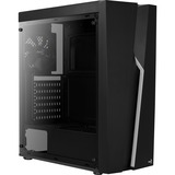 Aerocool Bolt, Tower-Gehäuse schwarz, Window-Kit