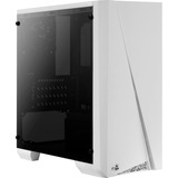 Aerocool Cylon Mini, Tower-Gehäuse weiß/schwarz, Window-Kit