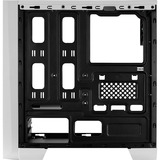 Aerocool Cylon Mini, Tower-Gehäuse weiß/schwarz, Window-Kit