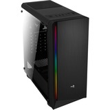 Aerocool Rift, Tower-Gehäuse schwarz, Window-Kit