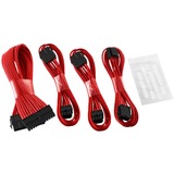 Cablemod Basic ModFlex Ext. Kit - Dual 6+2 Pin Series, Kabelmanagement rot