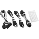 Cablemod Basic ModFlex Ext. Kit - Dual 6+2 Pin Series, Kabelmanagement schwarz/weiß