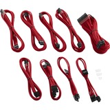 Cablemod PRO ModMesh C-Series AXi, Hxi, RM Cable Kit - RED, Kabelmanagement rot, 13-teilig