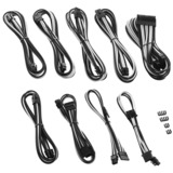 Cablemod PRO ModMesh C-Series Rmi,RMx Cable Kit- BLACK/ WHITE, Kabelmanagement schwarz/weiß, 13-teilig