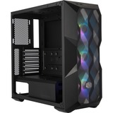 Cooler Master MasterBox TD500 MESH, Tower-Gehäuse schwarz, Tempered Glass