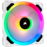 Corsair LL120 120-mm-RGB-LED-PWM-Lüfter, Gehäuselüfter weiß, Single Pack