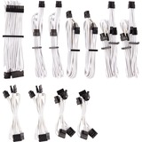 Corsair Netzteilkabel Premium Pro-Kit Typ 4 Gen 4, 20-teilig weiß, mit Einzelummantelung