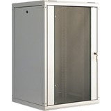 Digitus 483-mm-Wandschrank, 20 HE, IT-Schrank grau, 20 Höheneinheiten