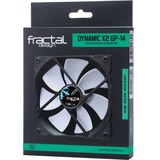 Fractal Design X2 GP-14 140x140x25, Gehäuselüfter weiß