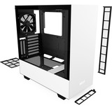 NZXT H510i Window White, Tower-Gehäuse schwarz/weiß, Tempered Glass