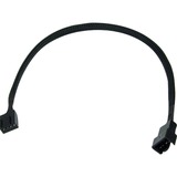 Phobya 4Pin PWM Verlängerung, Verlängerungskabel schwarz, 30 cm