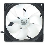 Scythe Kaze Flex 140 Square RGB PWM 140x140x27, Gehäuselüfter schwarz/transparent, 1200 U/min, 140 mm
