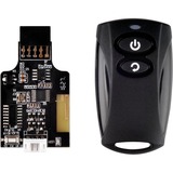 SilverStone SST-ES02-USB, Fernbedienung schwarz