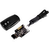 SilverStone SST-ES02-USB, Fernbedienung schwarz