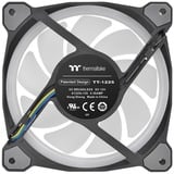 Thermaltake Riing Duo 12 RGB Radiator Fan 3 Pack, Gehäuselüfter schwarz, 3er Set, 1x Controller