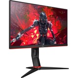 AOC 24G2ZU/BK, Gaming-Monitor 60 cm(24 Zoll), schwarz/rot, FullHD, AMD Free-Sync Premium, 240Hz Panel