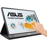 ASUS MB16AMT, LED-Monitor 39.6 cm(15.6 Zoll), schwarz, Micro HDMI, USB-C, IPS, FullHD