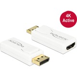 DeLOCK Adapter DisplayPort 1.2 auf HDMI weiß