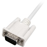 DeLOCK USB 2.0 Adapter, USB-A + VGA Stecker > HDMI Buchse weiß, 25cm