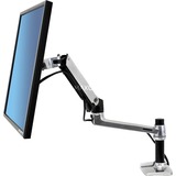 Ergotron LX Desk Mount LCD Arm ALU, Monitorhalterung silber