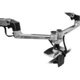 Ergotron LX Dual Side-by-Side Arm, Monitorhalterung silber/schwarz