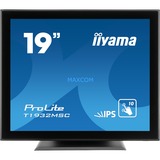 iiyama T1932MSC-B5X, LED-Monitor 48 cm(19 Zoll), schwarz, Touchscreen, SXGA, HDMI, DisplayPort