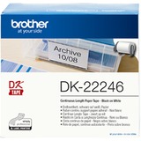 Brother Endlosetiketten DK-22246 Breite: 103 mm, weiß
