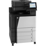 HP Color LaserJet Enterprise Flow M880z (A2W75A), Multifunktionsdrucker grau/schwarz, USB/LAN Farblaser, Scan, Kopie, Fax