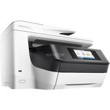 HP OfficeJet Pro 8730, Multifunktionsdrucker weiß, Instant Ink, USB/LAN/WLAN, Scan, Kopie, Fax