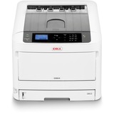 OKI C824dn, LED-Drucker grau/schwarz, USB, LAN