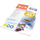 Peach Laminierfolie A3 125mic PPR525-01, Folien glänzend, 25 Stück