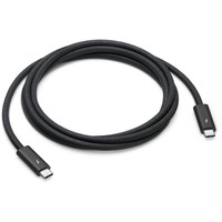 Apple Thunderbolt 4 Pro Kabel schwarz, 1,8 Meter, gesleevt