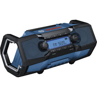 Bosch HEAVY DUTY GPB18V-3C Professional, Baustellenradio blau/schwarz, UKW, Bluetooth, Ohne Akku und Ladegerät