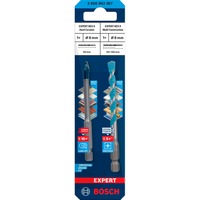 Bosch Professional EXPERT HEX-9 HardCeramic + HEX-9 MultiConstruction Bohrer-Satz,  Ø 8mm 2-teilig