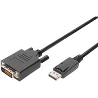 Digitus Adapterkabel DisplayPort > DVI-D schwarz, 3 Meter