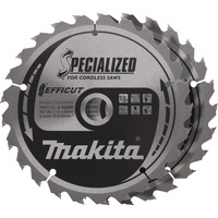 Makita Kreissägeblatt EFFICUT B-62985-2, Ø 165mm, 25Z 2 Stück, Bohrung 20mm, für Akku-Sägen