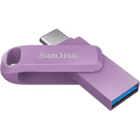 SanDisk Ultra Dual Drive Go USB Type-C 512 GB, USB-Stick lila, USB-A 3.2 Gen 1, USB-C 3.2 Gen 1