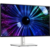 Dell UltraSharp U2424HE, LED-Monitor 60.5 cm (23.8 Zoll), silber/schwarz, FullHD, USB-C, IPS, RJ45, 120Hz Panel