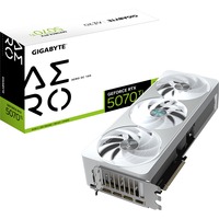 GIGABYTE GeForce RTX 5070 Ti AERO OC 16G, Grafikkarte DLSS 4, 3x DisplayPort, 1x HDMI 2.1