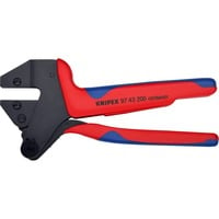 KNIPEX Crimp-Systemzange 97 43 200, Crimpzange rot/blau, ohne Crimpeinsätze, im Koffer