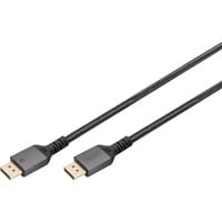 Digitus DisplayPort 1.4 Premium Anschlusskabel, UHD 8K schwarz/grau, 2 Meter