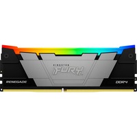 Kingston FURY DIMM 32 GB DDR4-3200 , Arbeitsspeicher schwarz, KF432C16RB2A/32, Renegade RGB, INTEL XMP