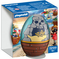 PLAYMOBIL 72100 Spiel-Ei: Piraten, Konstruktionsspielzeug 