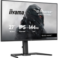 iiyama G-Master GB2741HSU-B1, Gaming-Monitor 68.6 cm (27 Zoll), schwarz (matt), FullHD, IPS, HDMI, DP, Free-Sync, USB-Hub, Höhenverstellung, 144Hz Panel