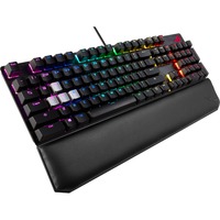 ASUS ROG Strix Scope NX Deluxe RGB, Gaming-Tastatur schwarz/grau, DE-Layout, ROG NX Red