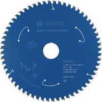 Bosch Professional Kreissägeblatt Expert for Laminated Panel, Ø 190mm, 60Z Bohrung 30mm, für Akku-Handkreissägen